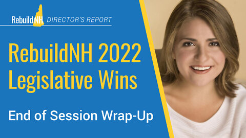 Director's Report: 2022 Legislative Wrap-Up