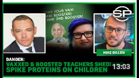 Vaxxed & Boosted Teachers Shedding Spike Proteins On Children