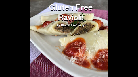 How to make GLUTEN FREE Ravioli (and Pierogi)!