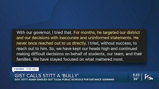 TPS superintendent calls governor a bully