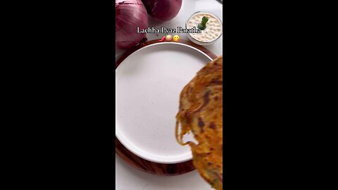 recipe of lachedaar onion prantha