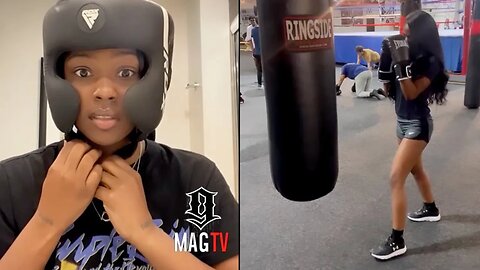 Omeretta Prepares For Boxing Match Against Kenzo B On The Charleston White Undercard! 🥊