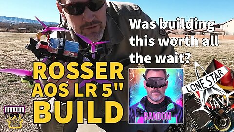 AOS ROSSER 5 Inch Build Maiden of the Kai 2 LR Freestyle - Gyroflow Stabilization