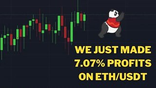 7.07% profits on ETH/USDT
