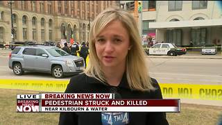 Milwaukee Fire: Pedestrian killed in downtown collision