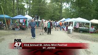 33rd annual St. Johns Mint Festival