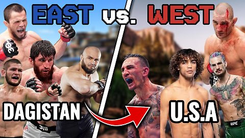 EAST vs. WEST (MMA WAR)