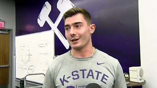 Kansas State Football | Landry Weber Interview | October 12, 2021