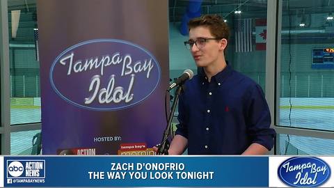 Tampa Bay Idol Audition: Zach D'Onofrio