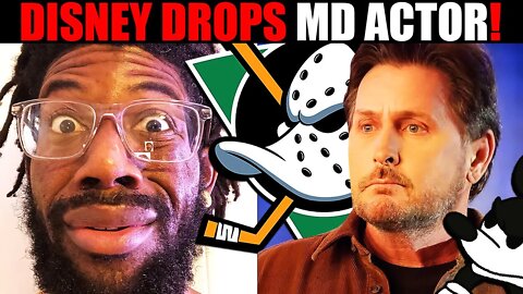 DISNEY DROPS EMILIO ESTEVEZ From The MIGHTY DUCKS: Game Changers OVER VAXXX MANDATE!