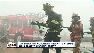 State bill would give volunteer firefighters and EMT's tax break