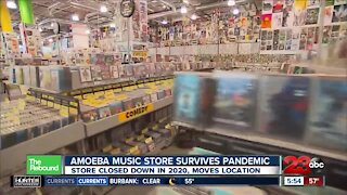 Amoeba Music store survives pandemic, store closed down in 2020 and moves location