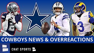 Cowboys News On Jourdan Lewis Injury, DJ Moore Trade Rumors + Dak Prescott Overreactions
