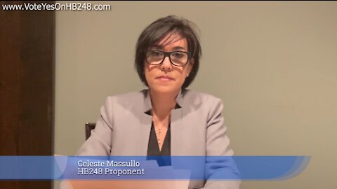 Ohio House Bill 248, Celeste Massullo Proponent Testimony