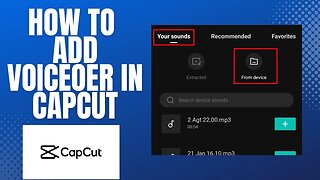 How to add voiceovers to videos in capcut?