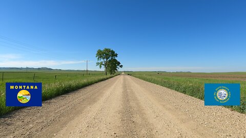 Big Sky on the SD/Montana border