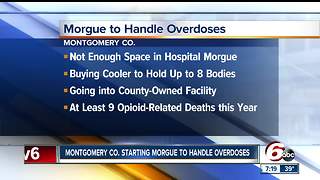 Rural county starting morgue to handle overdose deaths