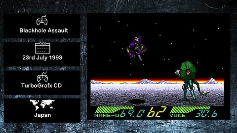 Console Fighting Games of 1993 - Blackhole Assault