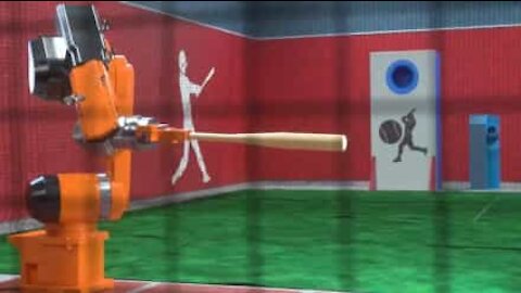 Ce bras robotique manie la batte de baseball comme personne