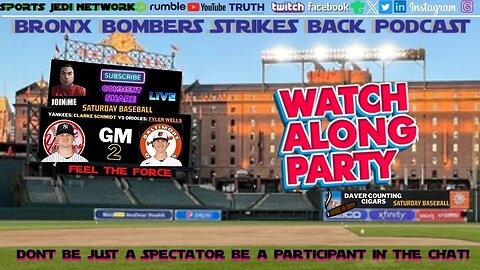 ⚾NEW YORK YANKEES@BALTIMORE ORIOLES Live Reaction | WATCH ALONG |