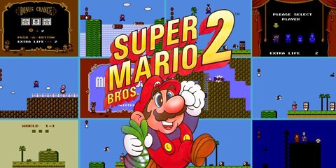 Super Mario Bros 2 - Complete Walkthrough