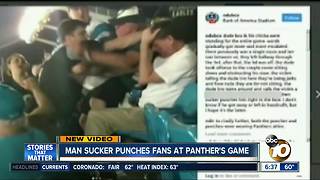 Man sucker punched at Pather's game