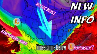 Huge Changes On These 2 Storms! Big Update! - The WeatherMan Plus
