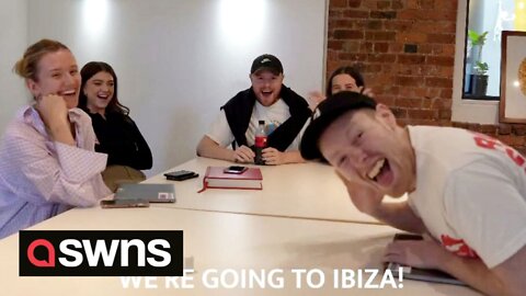Boss surprises entire team with three-day trip to Ibiza and tickets to Calvin Harris