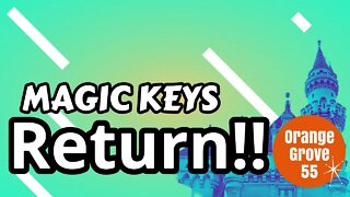 Disneyland Resort Resumes Sales of Magic Keys