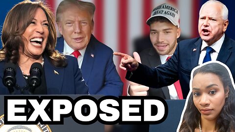 Donald Trump & Adin Ross Live Stream Backlash Kamala Harris VP Tim Walz Stolen Valor