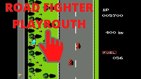 Road Fighter (NES) Playthrough - Nintendo