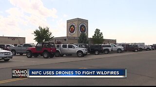 NIFC uses drones to help fight wildfires
