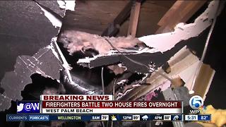 Family of 9 displaced by fire on Exuma RoadA fire guts out a house in West Palm Beach, nine people are displaced because of it.