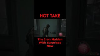 Resident Evil 4: Hot Take - The Iron Maiden With Surprises Now #Shorts