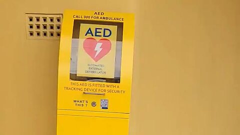 Automated external defibrillators are popping up all over the place