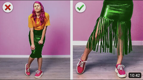 COOL GIRLY FASHION HACKS || 8 Brilliant DIY Clothing Ideas to Upgrade Your Wardrobe!