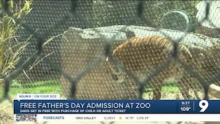 Reid Park Zoo offering free admission to dads on Father's Day