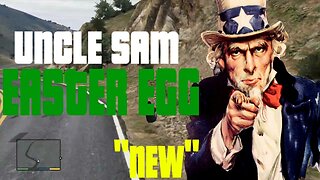 Grand Theft Auto 5 | Uncle Sam / George Washington (Racist) Easter Egg! (GTA V)