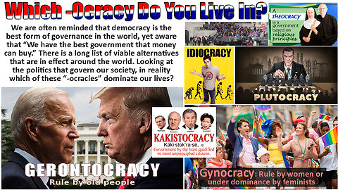 Which -Ocracy Do You Live In?