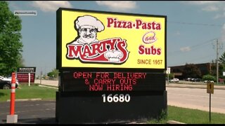 Marty's Pizza continues traditional food amid nontraditional times