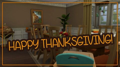 Happy Thanksgiving! 🦃🍂 || The Sims 4 Room Build