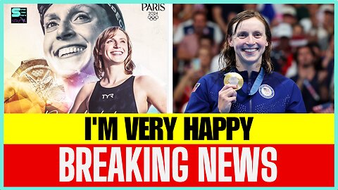 KATIE LEDECKY WINS GOLD IN FOURTH STRAIGHT 800M FREESTYLE #Olympics #Paris2024 #ParisOlympics