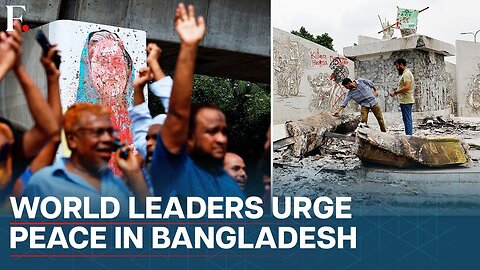 World Leaders React As Bangladesh Plunges Into Chaos As Sheikh Hasina Flees | NE