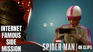 Internet Famous Side Mission (Spider-Man Meets Screwball) | Marvel's Spider-Man 4K Clips