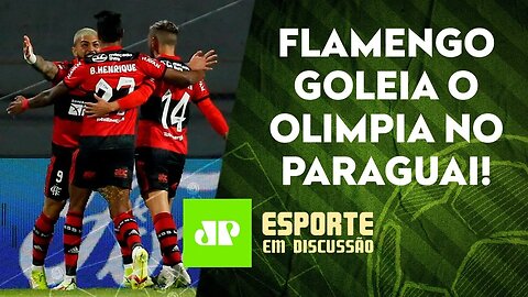 Flamengo de Renato ATROPELA de novo na Libertadores | Galo VENCE o River | ESPORTE EM DISCUSSÃO