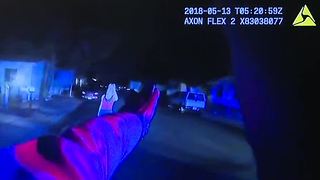 Body cam shows woman with shovel, officer prior to shooting