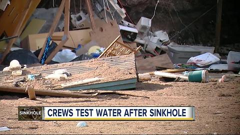 Pasco County testing drinking water after giant sinkhole brings contamination concerns