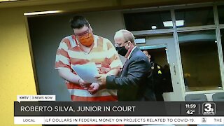 Roberto Silva Jr. in court