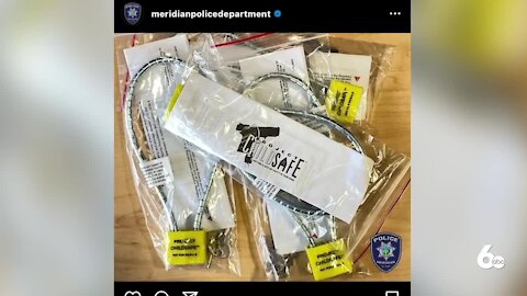 Meridian Police Department offering free firearm safety locks for a limited time