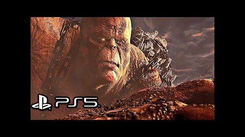 God of War 3 Remastered (PS5) - Kratos Vs. Cronos Boss Fight (4K 60FPS)